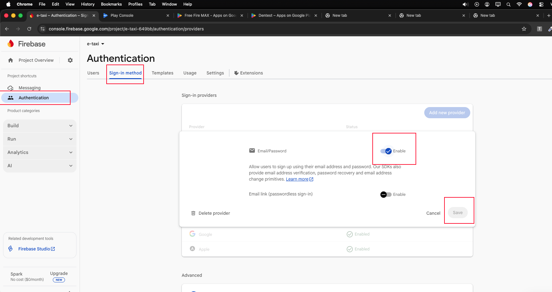 Email Password Auth